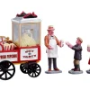 ohgreen Lemax Kerstdorpen|Popcorn seller, set of 4
