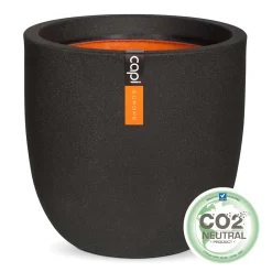 ohgreen Kunststof|Ecocheques|Pot bol ii 35x34 zwart