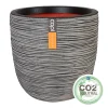 ohgreen Kunststof|Ecocheques|Pot bol rib 54x52 antraciet