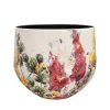 ohgreen Potten En Vazen|Pot floral white d28 h25