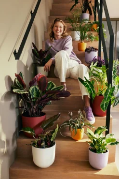 ohgreen Potten En Vazen|Ecocheques|Pot jazz rond 14cm zijdewit