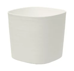 ohgreen Kunststof|Ecocheques|Pot Respect met reservoir25x25h21 wit