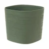 ohgreen Kunststof|Ecocheques|Pot Respect met reservoir 40x40h30 groen-grijs