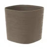 ohgreen Kunststof|Ecocheques|Pot Respect met reservoir 25x25h21 taupe