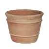 ohgreen Aardewerk|Pot terracota whitewash d26h20