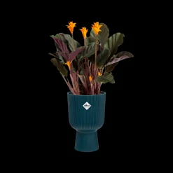 ohgreen Potten En Vazen|Ecocheques|Pot vibes fold coupe 14cm diepblauw
