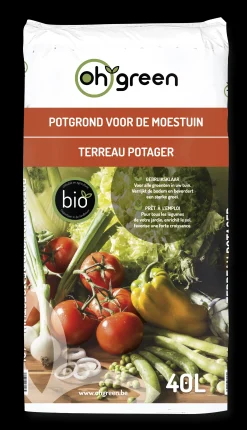 ohgreen Bodemverbetering|Ecocheques|Potgrond moestuin 40 L