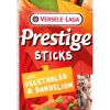 ohgreen Vogels Voeding|Prestige sticks papegaaien met groenten & paardenbloem - 2 stuks 140g