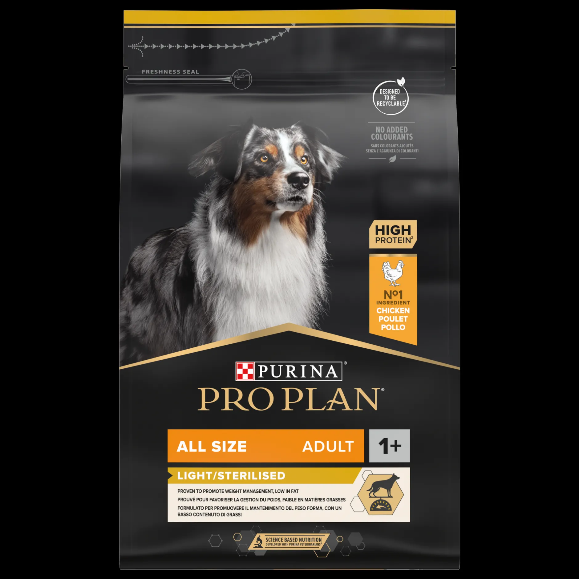 ohgreen Hond Voeding|Werelddierendag|PRO PLAN All Size Adult Light/Sterilised Kip 3kg