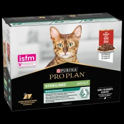ohgreen Werelddierendag|Kat Voeding|PRO PLAN Natte Voeding Sterilised Rund (10x85g)