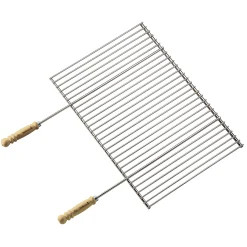 ohgreen Accessoires En Onderhoud|Ecocheques|Professioneel rooster uit chroom en hout 70x40cm FSC 100%