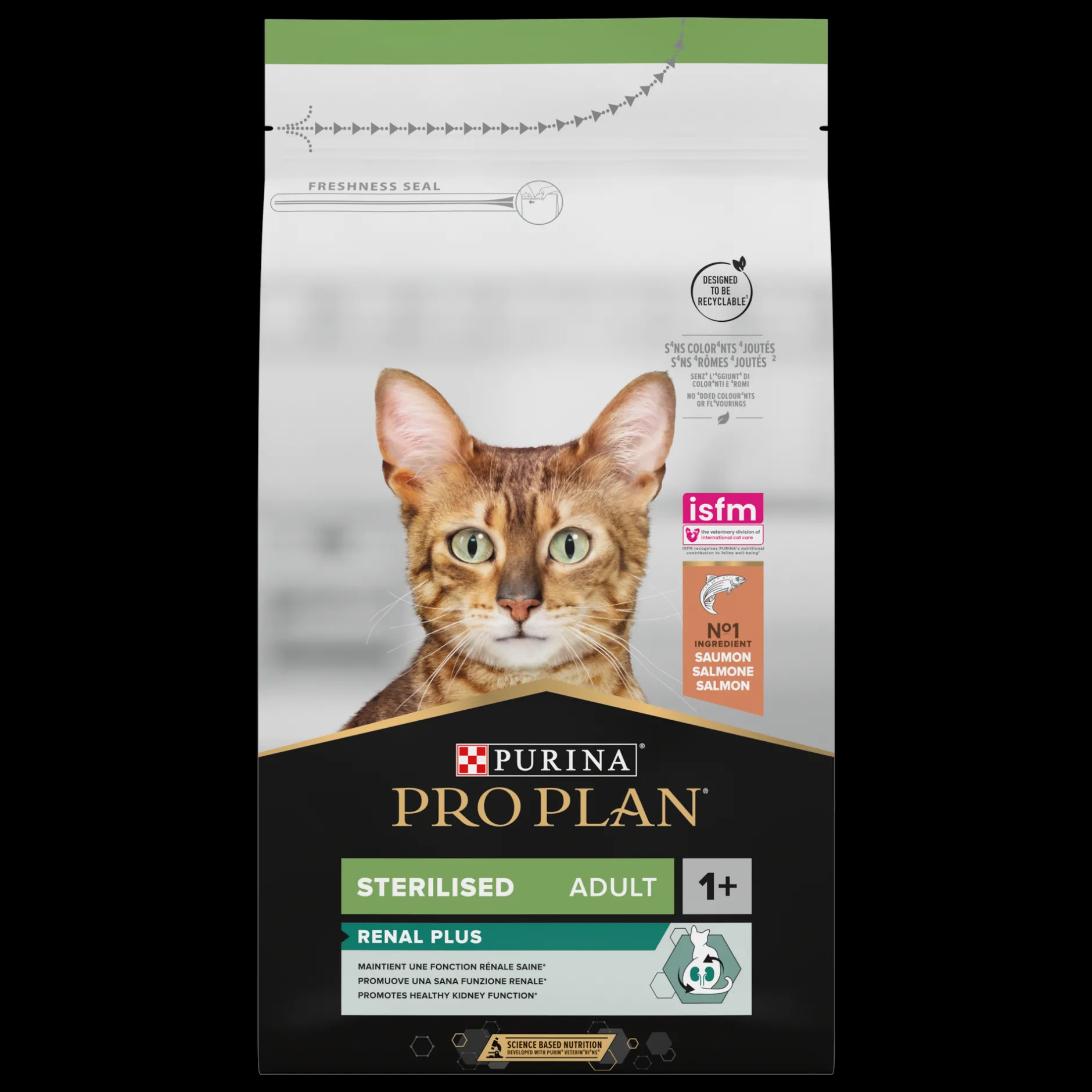 ohgreen Kat Voeding|Werelddierendag|PROPLAN Sterilised Renal Adult Cat Zalm 1.5kg
