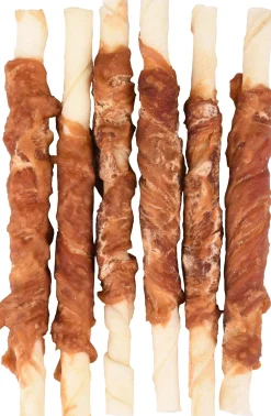 ohgreen Hond Voeding|R'hide duck wrapped stick 7/8mm 12cm 6st 70gr