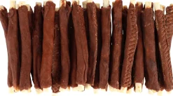 ohgreen Hond Voeding|R'hide stokjes omwikkeld met konijn 7/8mm 12cm 28-32st 350gr