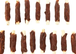 ohgreen Hond Voeding|R'hide stokjes omwikkeld met konijn 7/8mm 6cm 15st 100gr