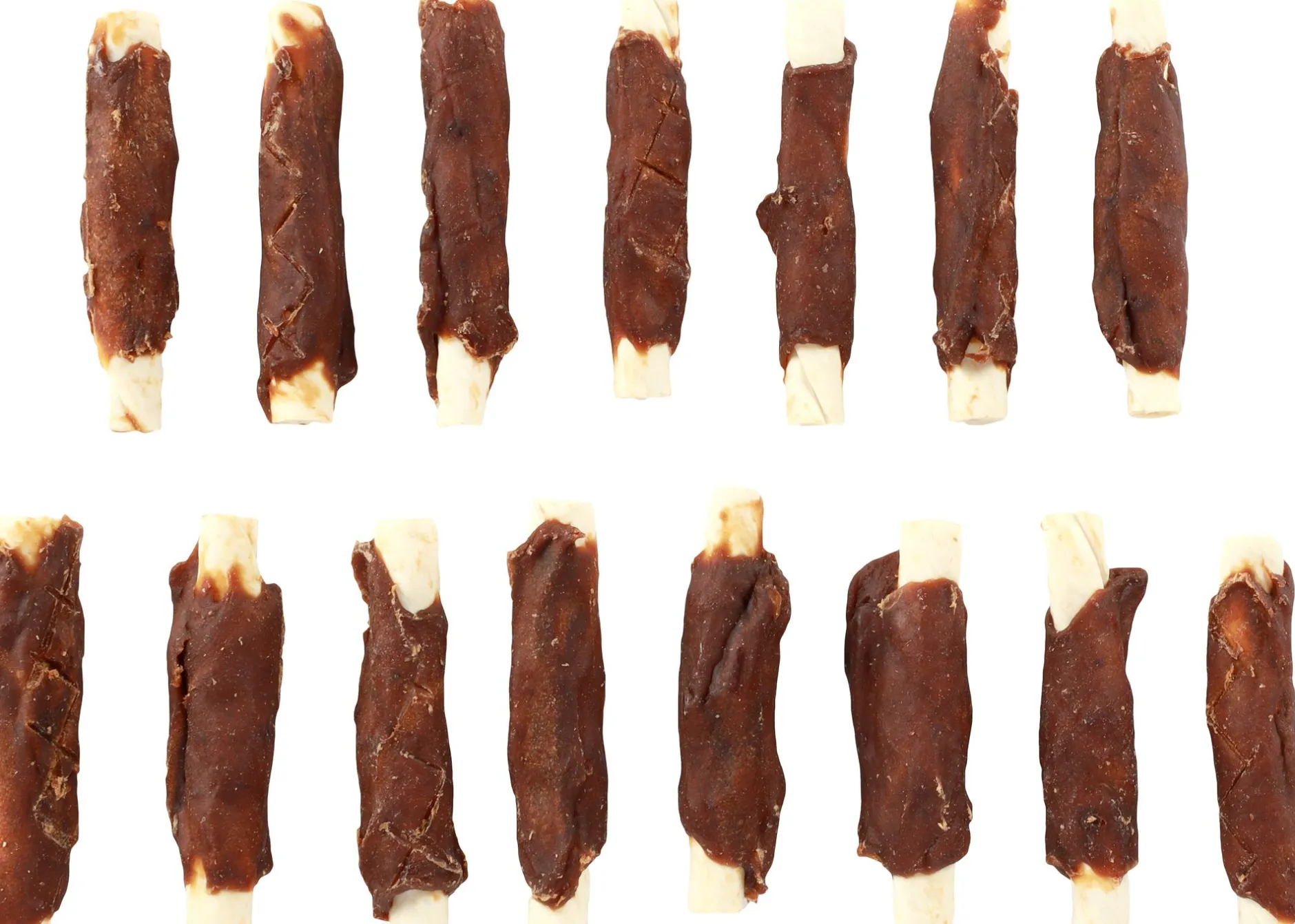 ohgreen Hond Voeding|R'hide stokjes omwikkeld met konijn 7/8mm 6cm 15st 100gr