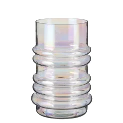 ohgreen Potten En Vazen|Riga vaas glas parelmoer - h27xd18cm