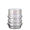 ohgreen Potten En Vazen|Riga vaas glas parelmoer - h22xd18cm
