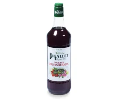 ohgreen Voeding|Rode vruchten cocktail siroop 1l