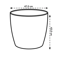 ohgreen Ecocheques|Potten En Vazen|Rond wielen 47cm