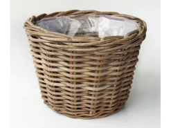 ohgreen Manden|Ronde mand antiekgrijs