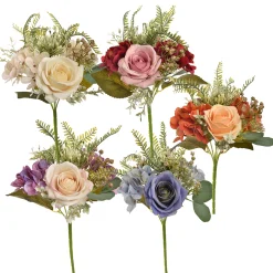 ohgreen Herfst|Kunstbloemstukken|Rozen hortensia boeket