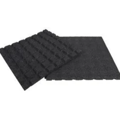 ohgreen Decoratie|Rubberen tegel zwart 100x100x2,5cm