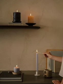 ohgreen Kaarsen|rustieke pillarkaars