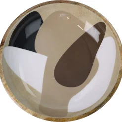 ohgreen Sfeermakers|Schaal organische hout beige 34x34x8cm