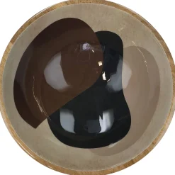 ohgreen Sfeermakers|Schaal organische hout beigebeige 30x30x12cm