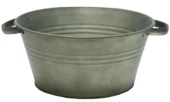 ohgreen Metaal|Schaal zink vintage groen d23h11