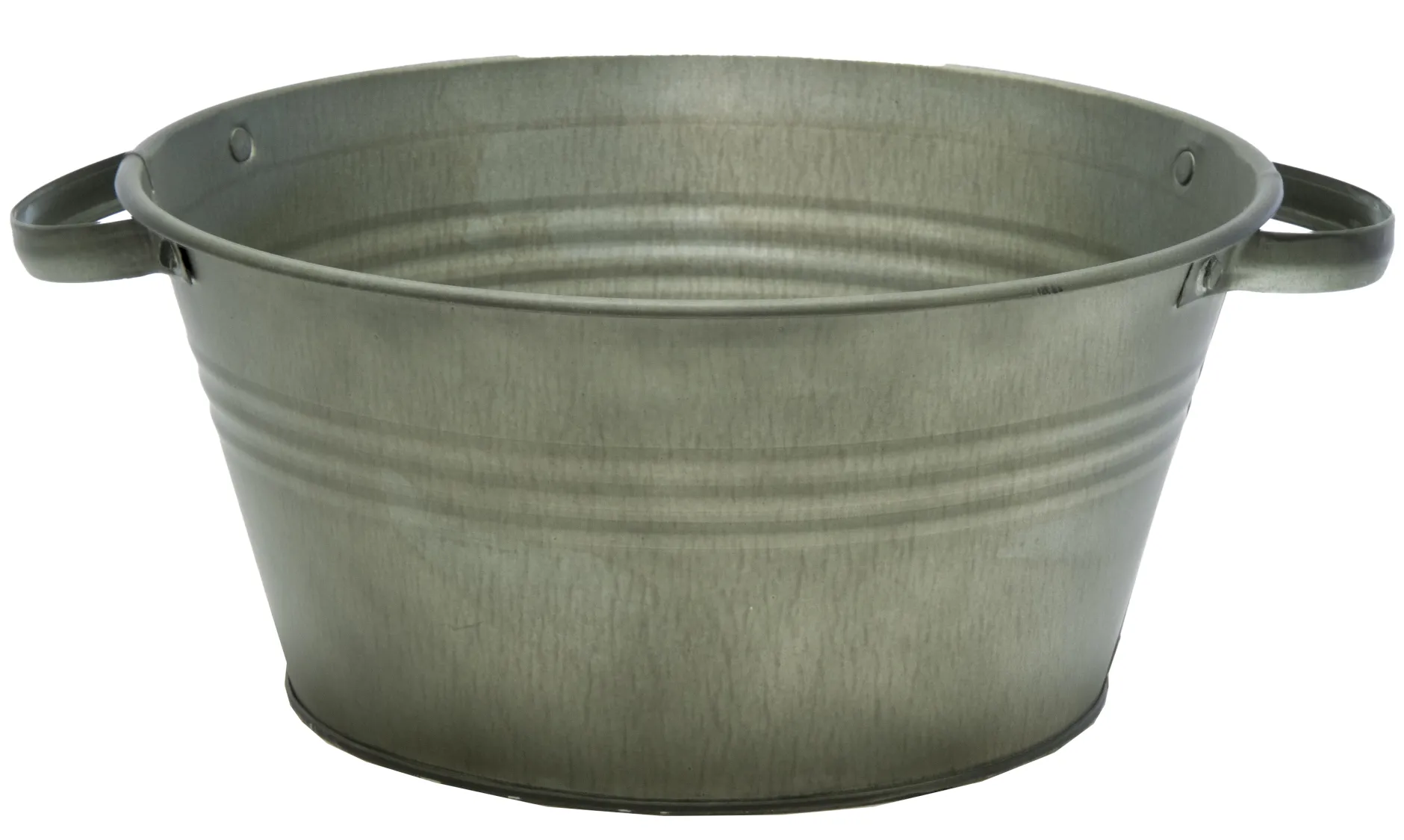 ohgreen Metaal|Schaal zink vintage groen d23h11