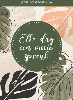 ohgreen Kalenders|Scheurkalender 2026 elke dag een mooie spreuk