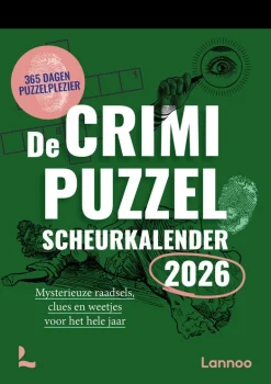 ohgreen Kalenders|Scheurkalender crimi puzzel 2026