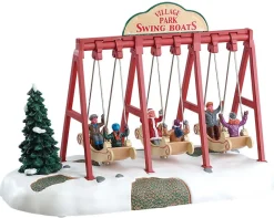 ohgreen Lemax Kerstdorpen|Schommelschuitjes, b/o (4,5v)