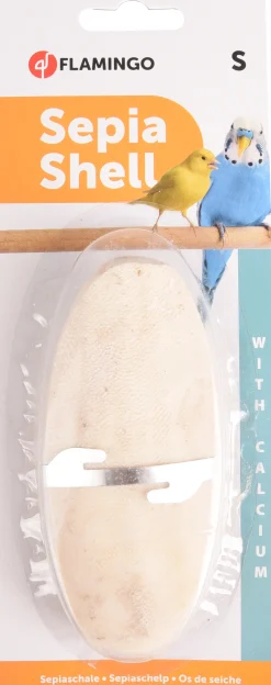 ohgreen Vogels Voeding|Sepia schelp op kaart 11cm 2st