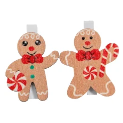 ohgreen Kerstdecoratie|Set van 6 clips