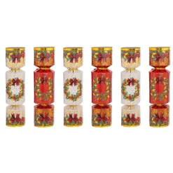 ohgreen Cadeaupapier-En Linten|Set van 6 crackers