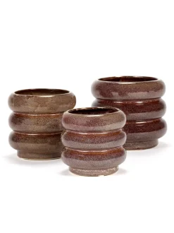 ohgreen Potten En Vazen|Sixties Sierpot m 12,5x12,5x11,5auberg