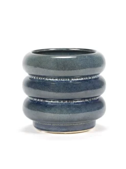 ohgreen Potten En Vazen|Sixties Sierpot s l11xb11x9,5 blauw