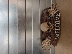 ohgreen Beelden|Skelet bord Welcome