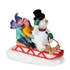 ohgreen Lemax Kerstdorpen|Sledding with frosty
