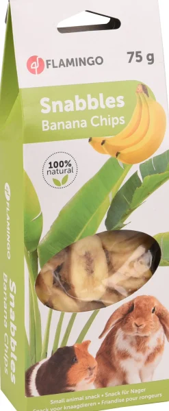 ohgreen Hond Voeding|Snabbles bananenchips 75 gr.