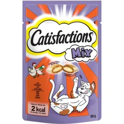 ohgreen Kat Voeding|Snacks voor katten |catisfaction mix kip-eend 60g