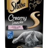 ohgreen Kat Voeding|Snacks voor katten |sheba creamy snack 4x12g zalm