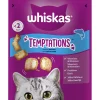 ohgreen Kat Voeding|Snacks voor katten |whiskas temptations zalm 60g