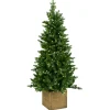 ohgreen Kerstbomen|Kerstbomen Kunststof|Snowy norfolk entr. tree pot 137cm 200l transfo