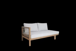 ohgreen Tuinmeubelen|Sofa 3-zit Salvatore in teak en weaving rope (links)