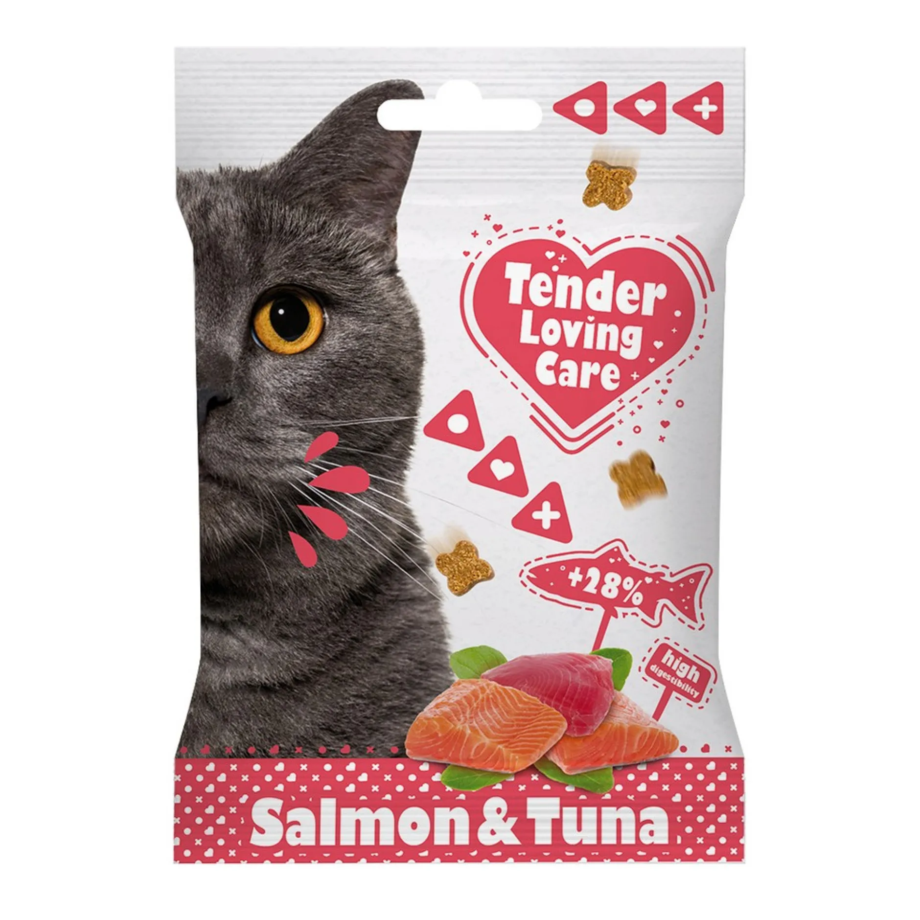 ohgreen Kat Voeding|Soft kattensnack zalm & tonijn