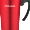 ohgreen In En Rond De Keuken|Soft touch travel mug rood 420ml
